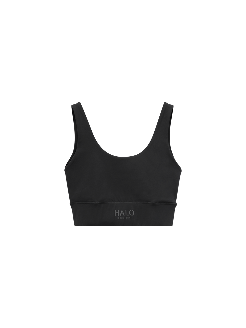 HALO WOMEN TRAINING BRA, BLACK, packshot