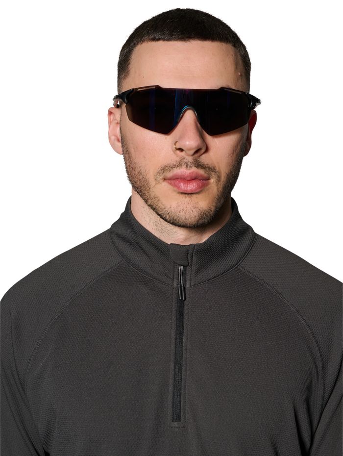 HALO SORONA HALF ZIP, RAVEN, model