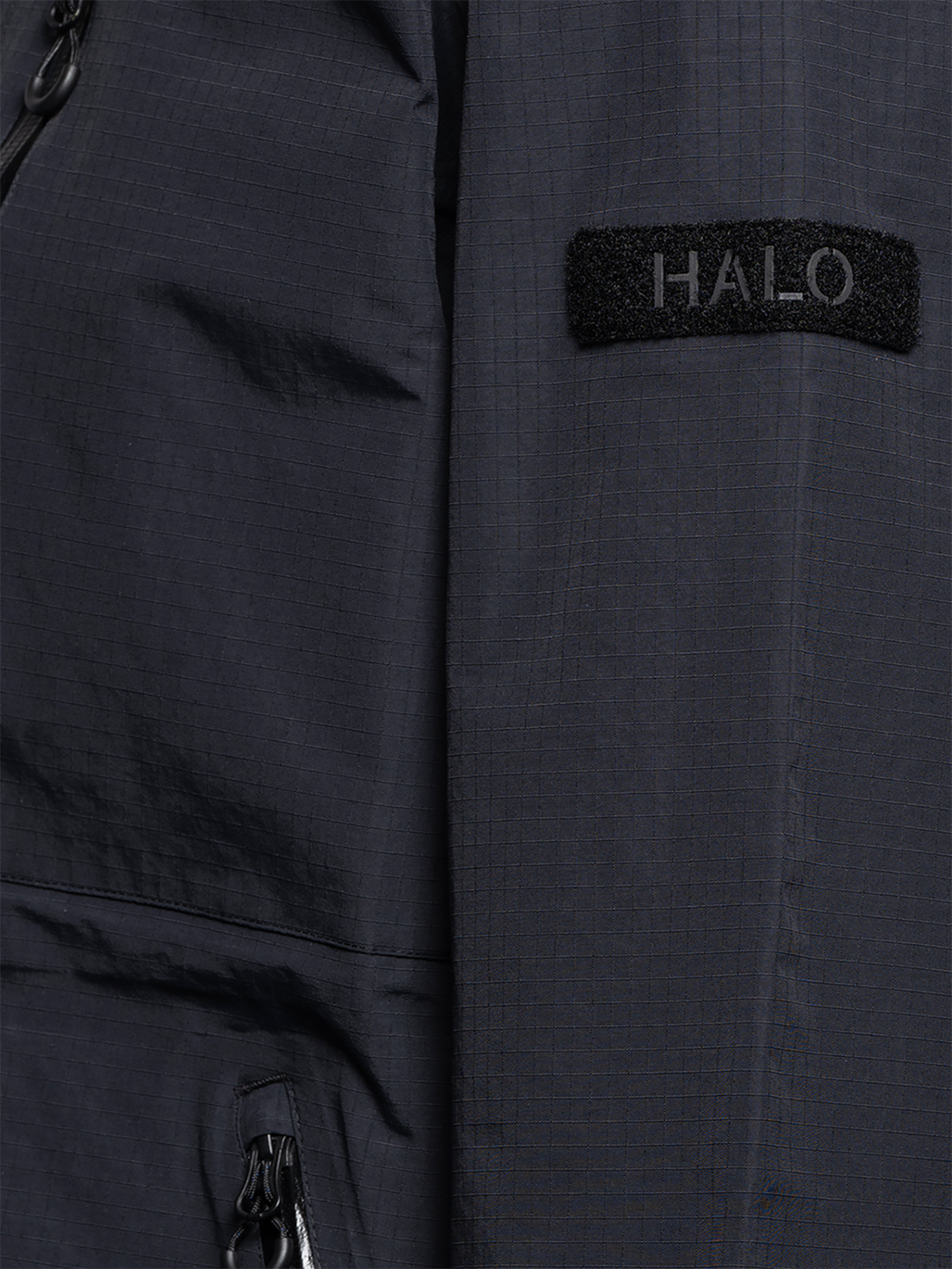 HALO ASSET JACKET, BLACK, packshot