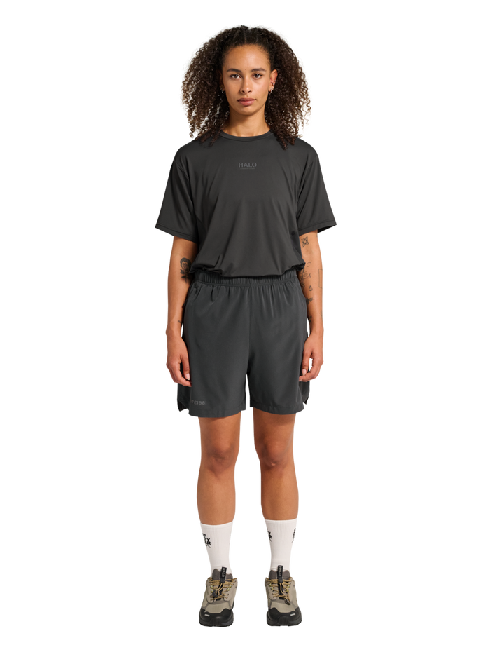 HALO SCOUT SHORTS, ASPHALT, model