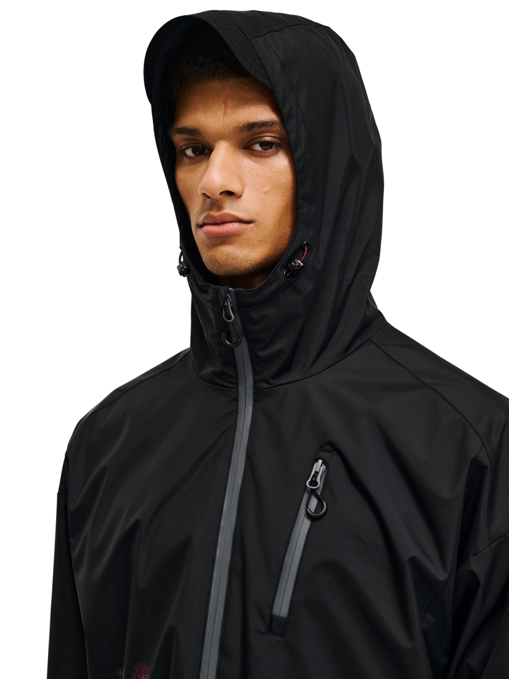 HALO DBU  DEFENSE ANORAK, BLACK, model