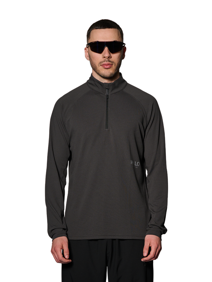 HALO SORONA HALF ZIP, RAVEN, model