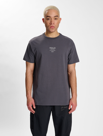 HALO HEAVY GRAPHIC T-SHIRT 223 ATW, BLACKENED PEARL, model