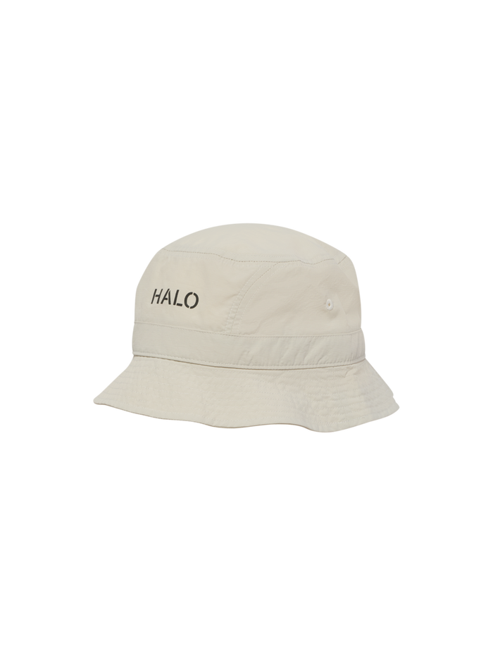 HALO NYLON BUCKET HAT, SILVER LINING, packshot
