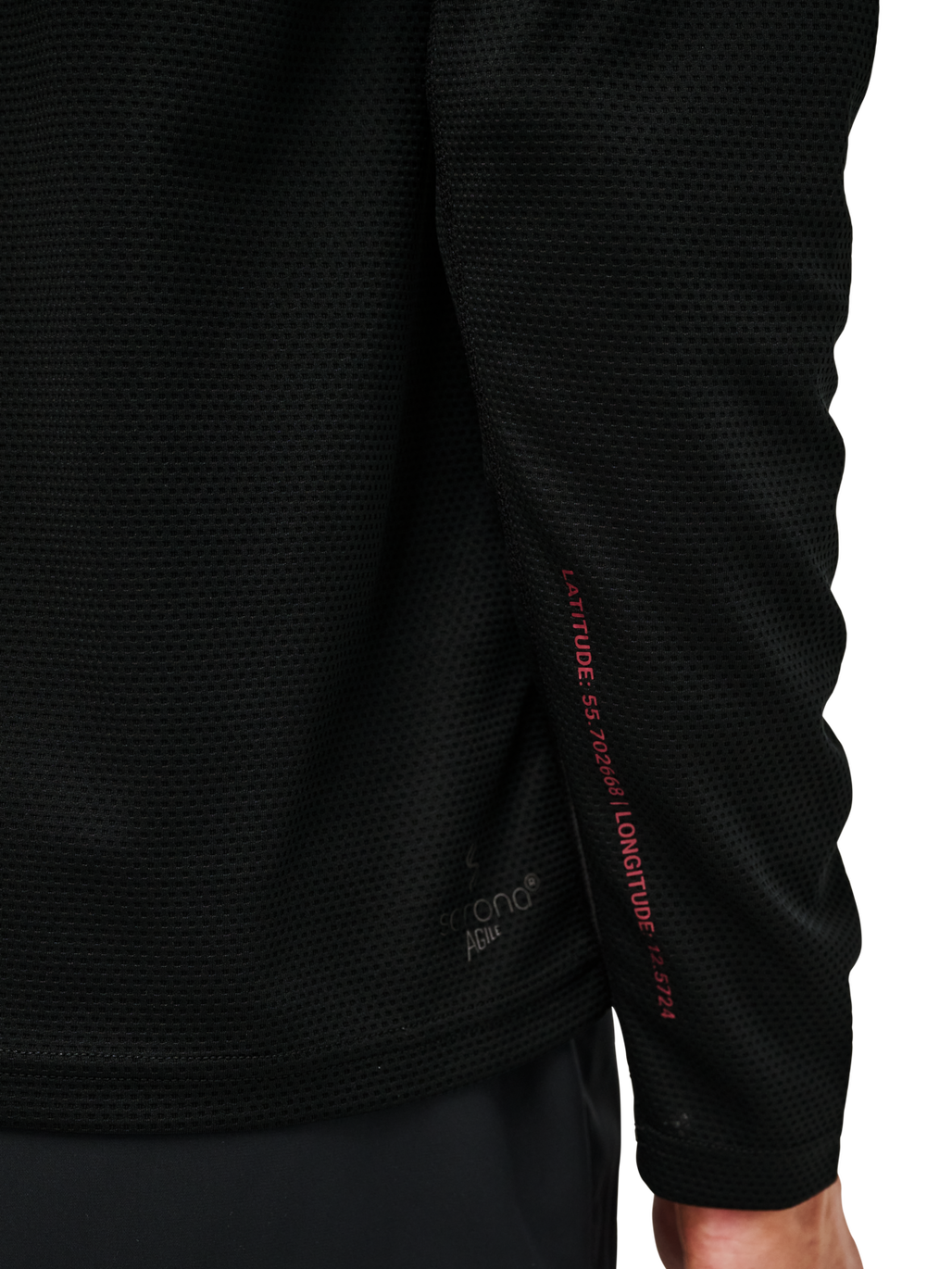 HALO DBU SORONA HALF ZIP, BLACK, model