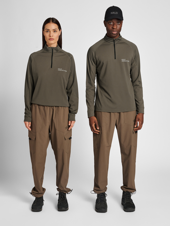 HALO HALFZIP, MAJOR BROWN, model