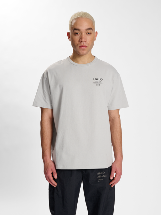 HALO HEAVY GRAPHIC T-SHIRT 223, HARBOR MIST, model