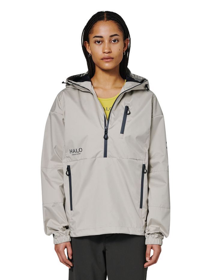 HALO DEFENSE ANORAK, SILVER LINING, model