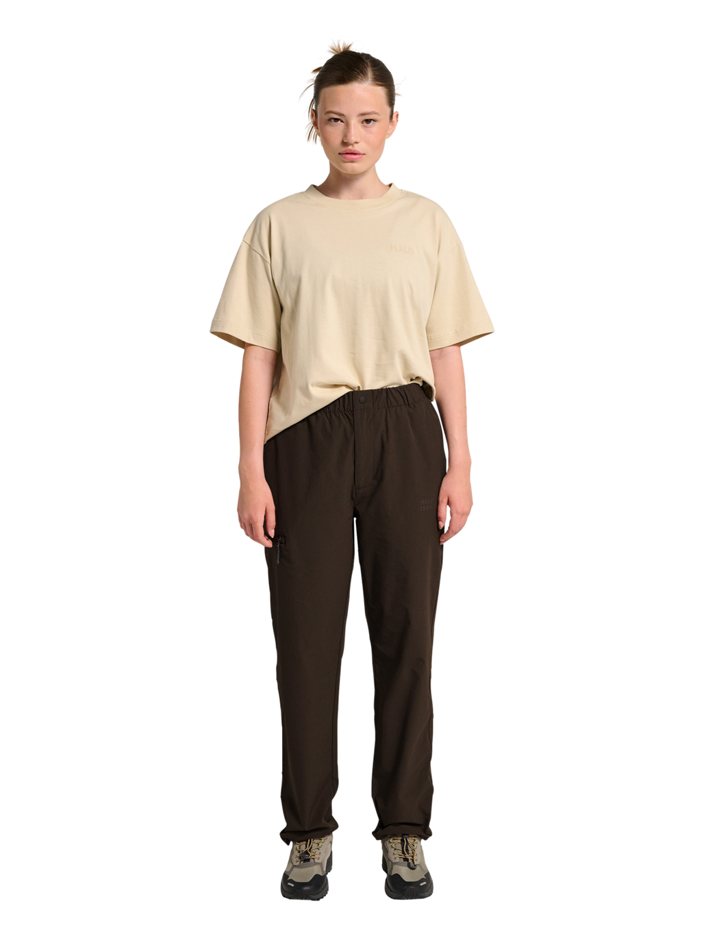 HALO TACTICAL PANTS, CHOCOLATE TORTE, model