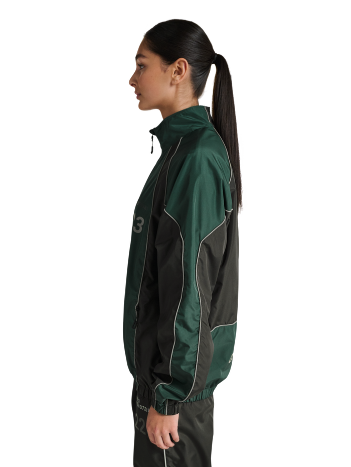 HALO STEEL TRACKSUIT JACKET, GARDEN TOPIARY, model