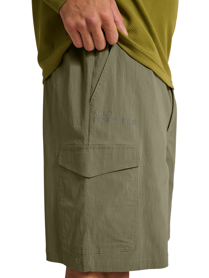 HALO NOVA SHORTS, MERMAID, model