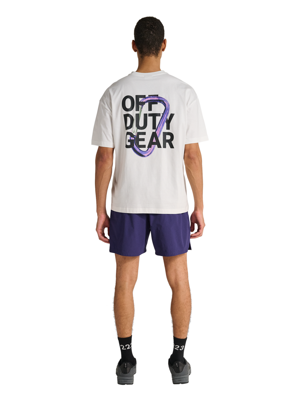 HALO SHORTS, ASTRAL AURA, model