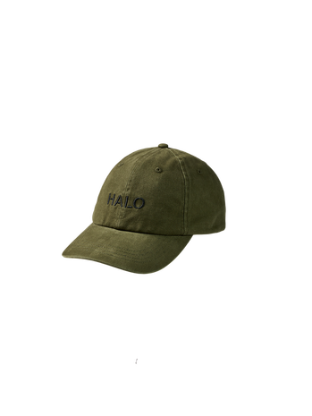 HALO COTTON CAP, IVY GREEN, packshot