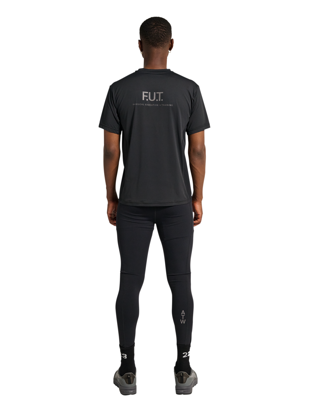 HALO MENS TRAINING TIGHTS, BLACK, model