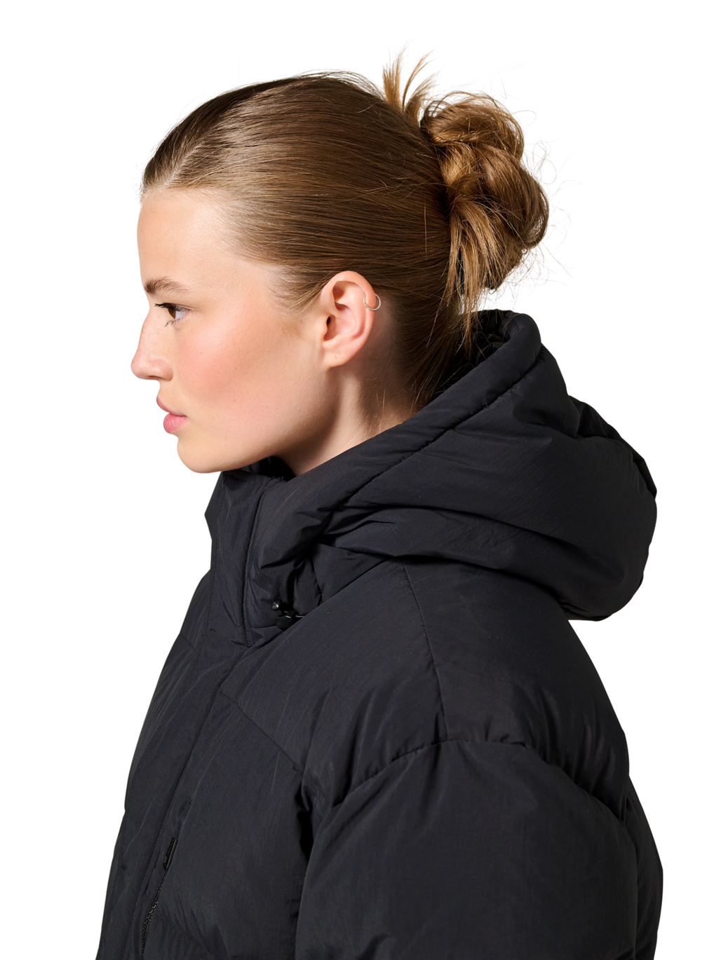 HALO MOUNTAIN DOWN JACKET, BLACK, model