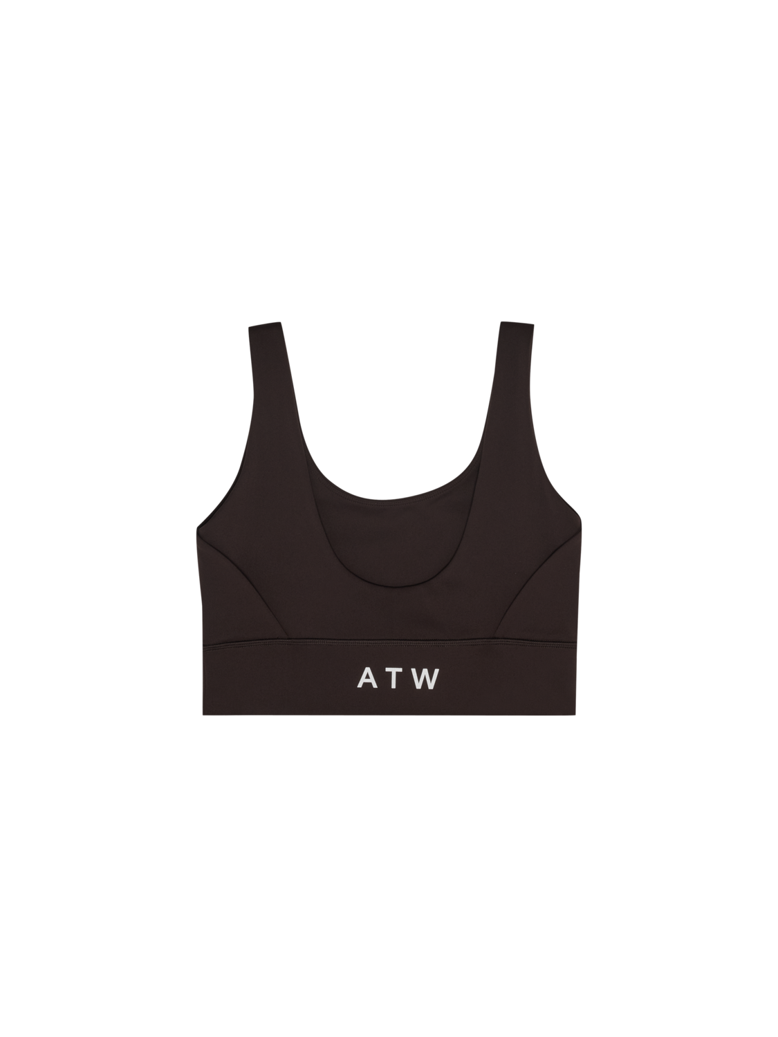 HALO WOMEN TRAINING BRA, CHOCOLATE TORTE, packshot