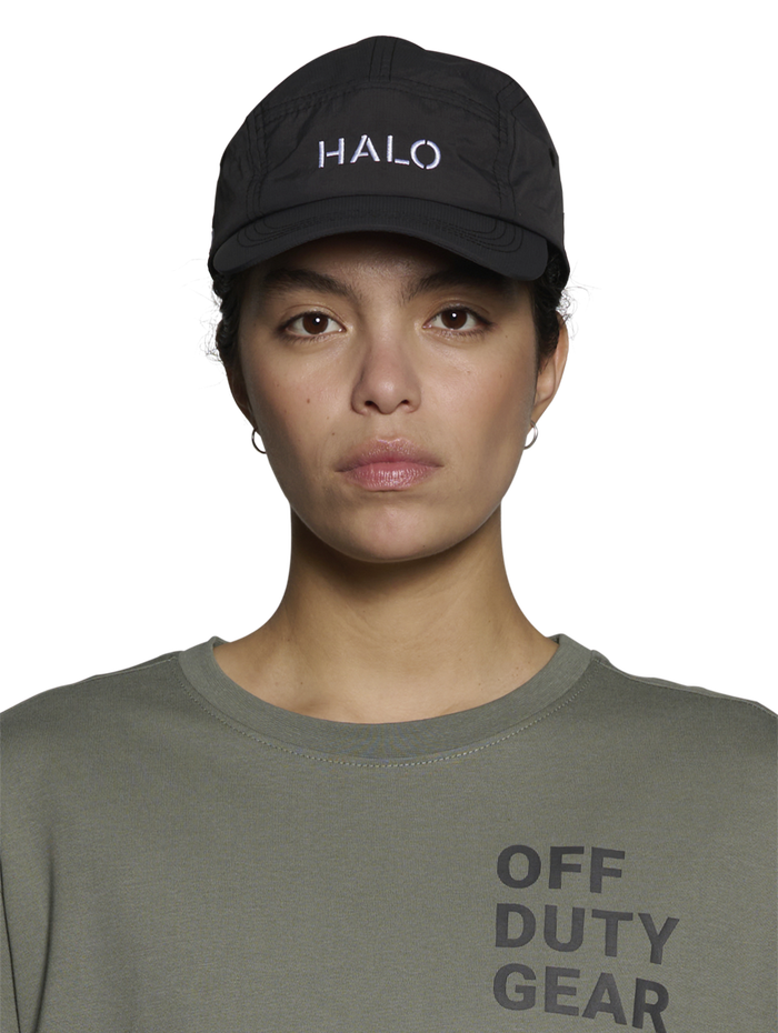 HALO NYLON CAP, RAVEN, model