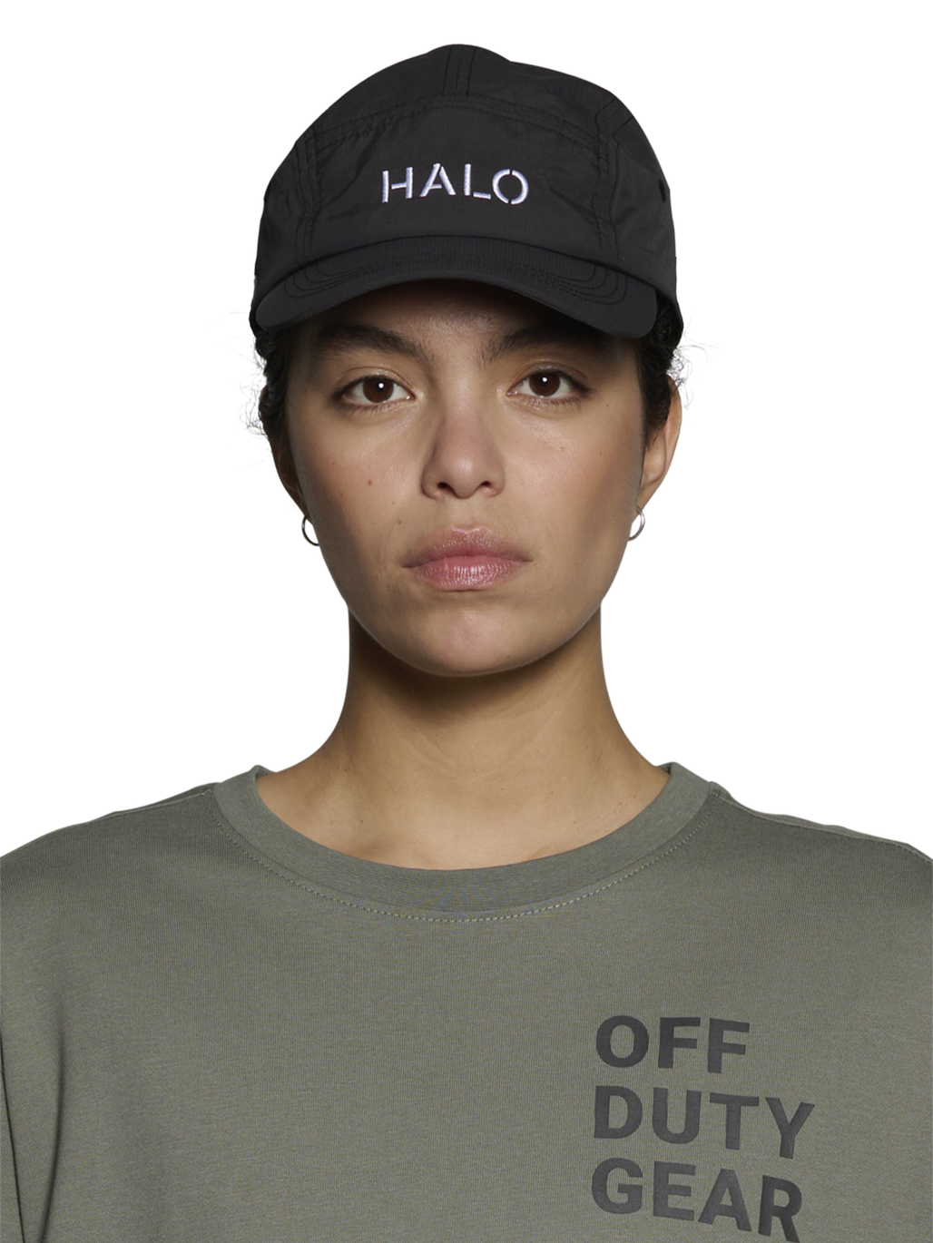 HALO NYLON CAP, RAVEN, model