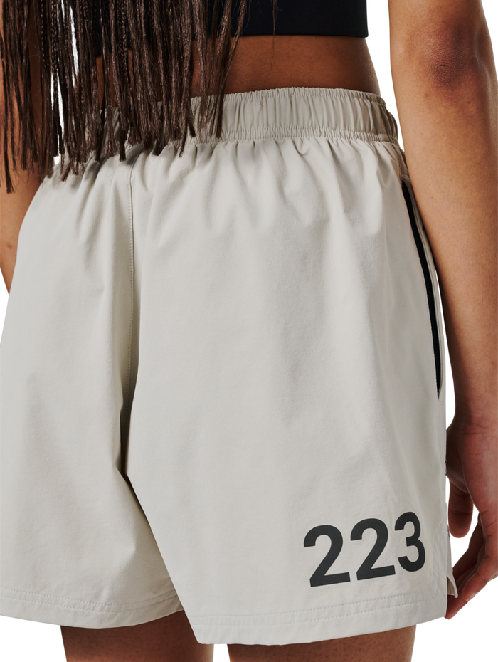 HALO SHORTS, SILVER LINING/BLACK REFLECTIVE, model