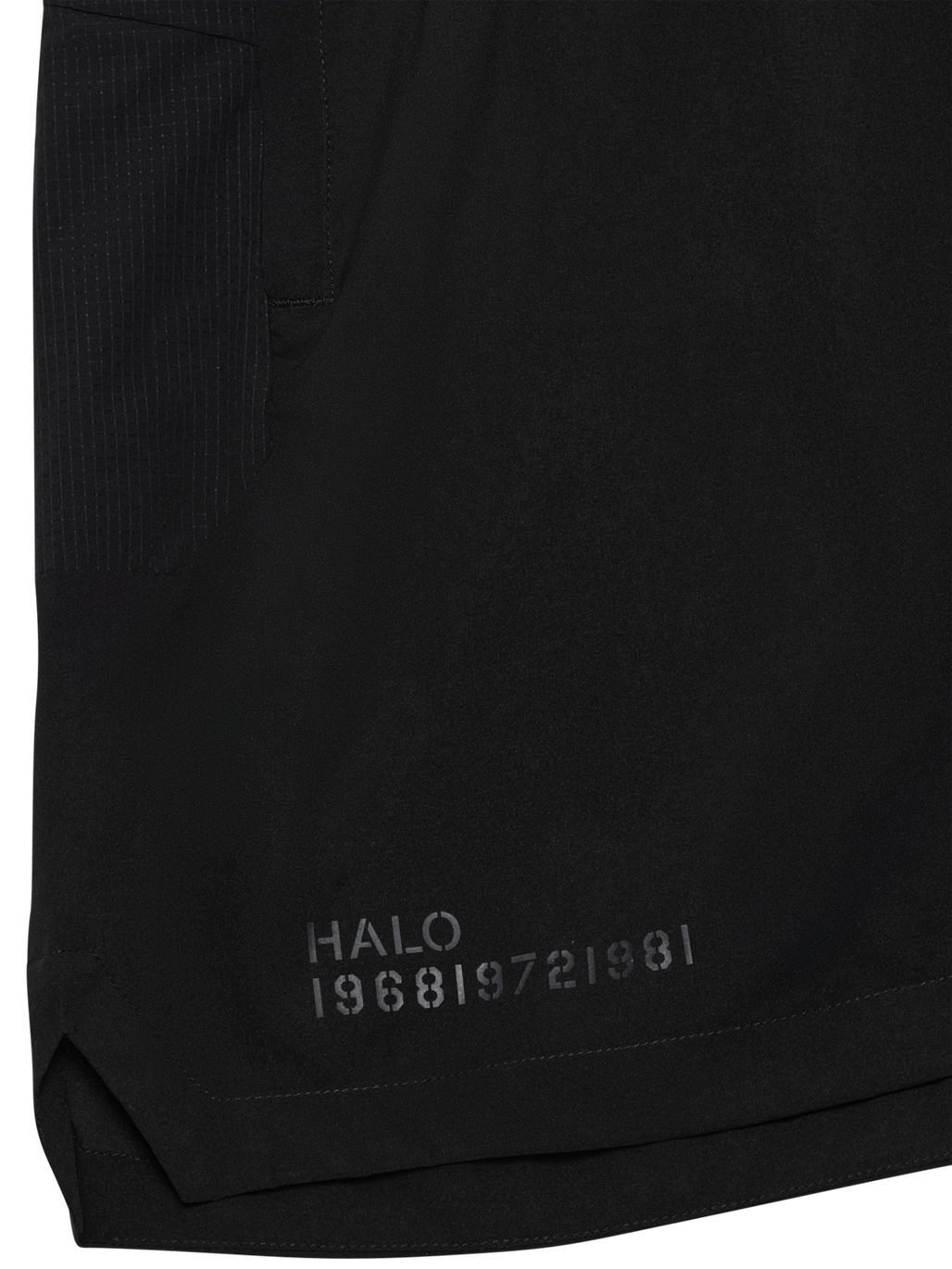 HALO SCOUT SHORTS, BLACK, packshot