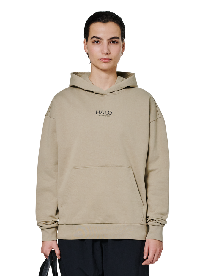 HALO GRAPHIC HOODIES, SENECA ROCK, model