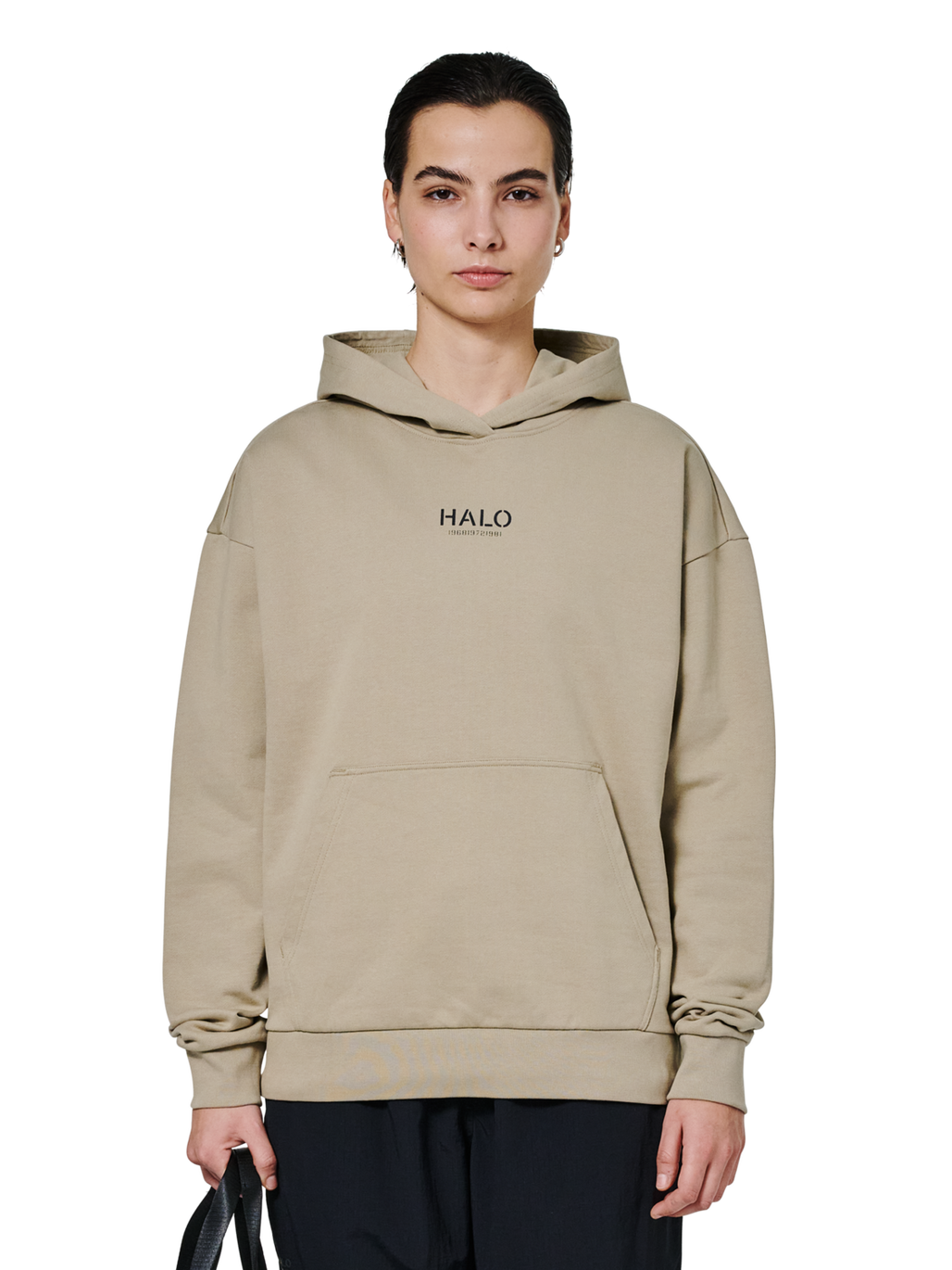 HALO GRAPHIC HOODIES, SENECA ROCK, model