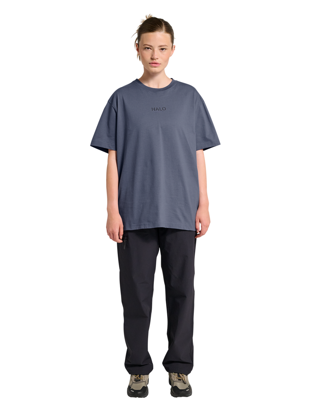 HALO GRAPHIC T-SHIRT, GRISAILLE/GRISAILLE, model