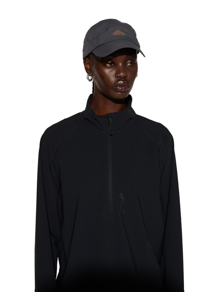 HALO NYLON CAP, RAVEN, model