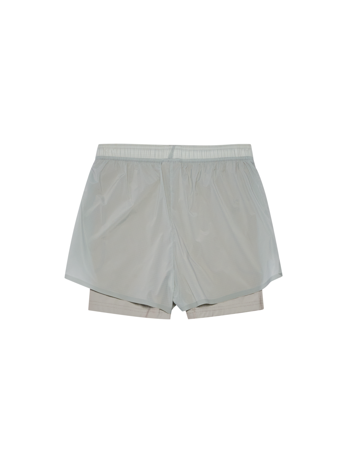 HALO 2 in 1 RUNNING SHORT, STORM GRAY, packshot