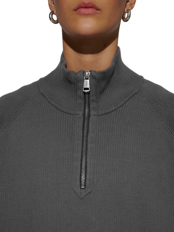 HALO INFANTRY HALF ZIP, RAVEN, model