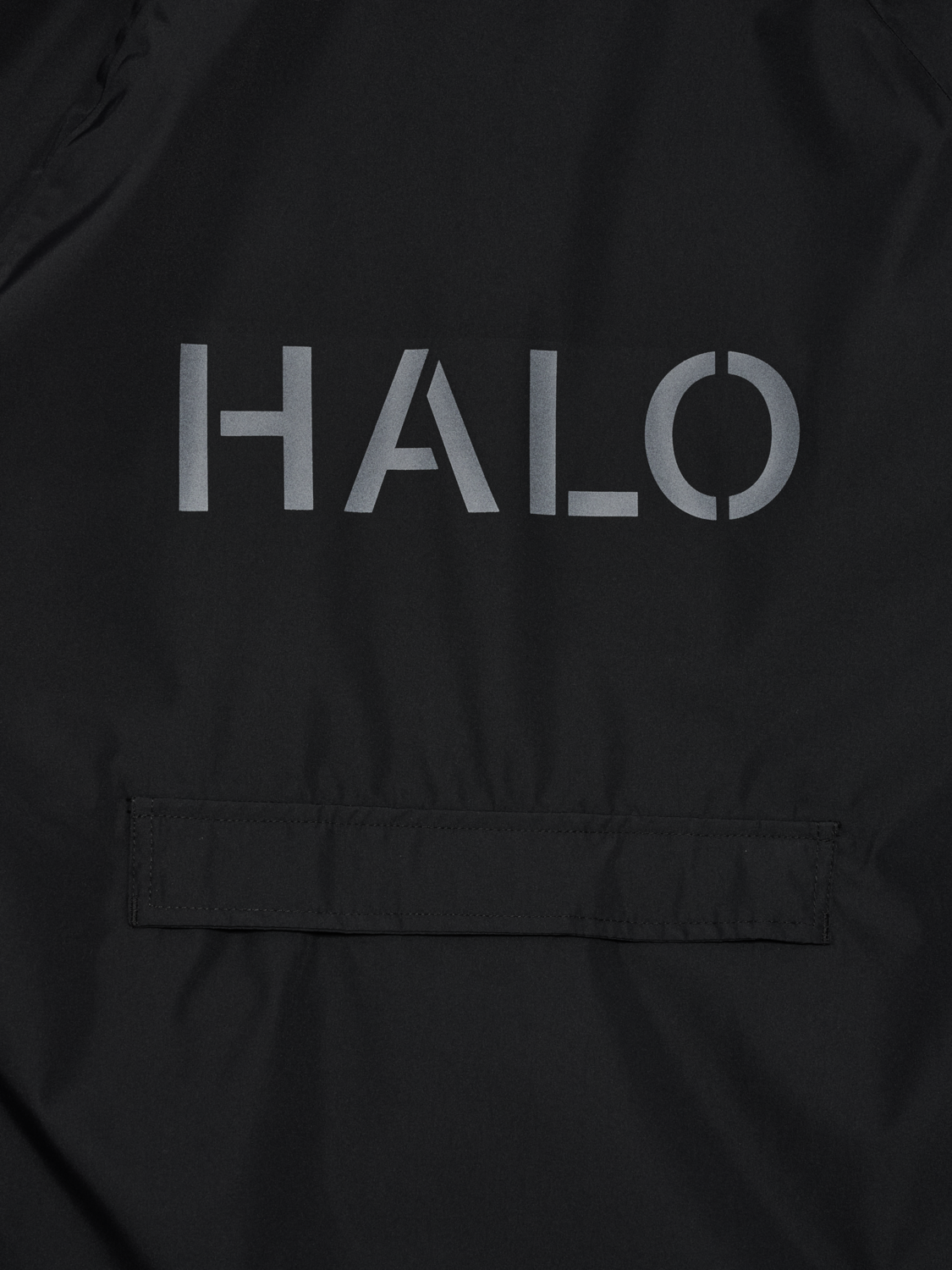 HALO RAIN JACKET, BLACK, packshot