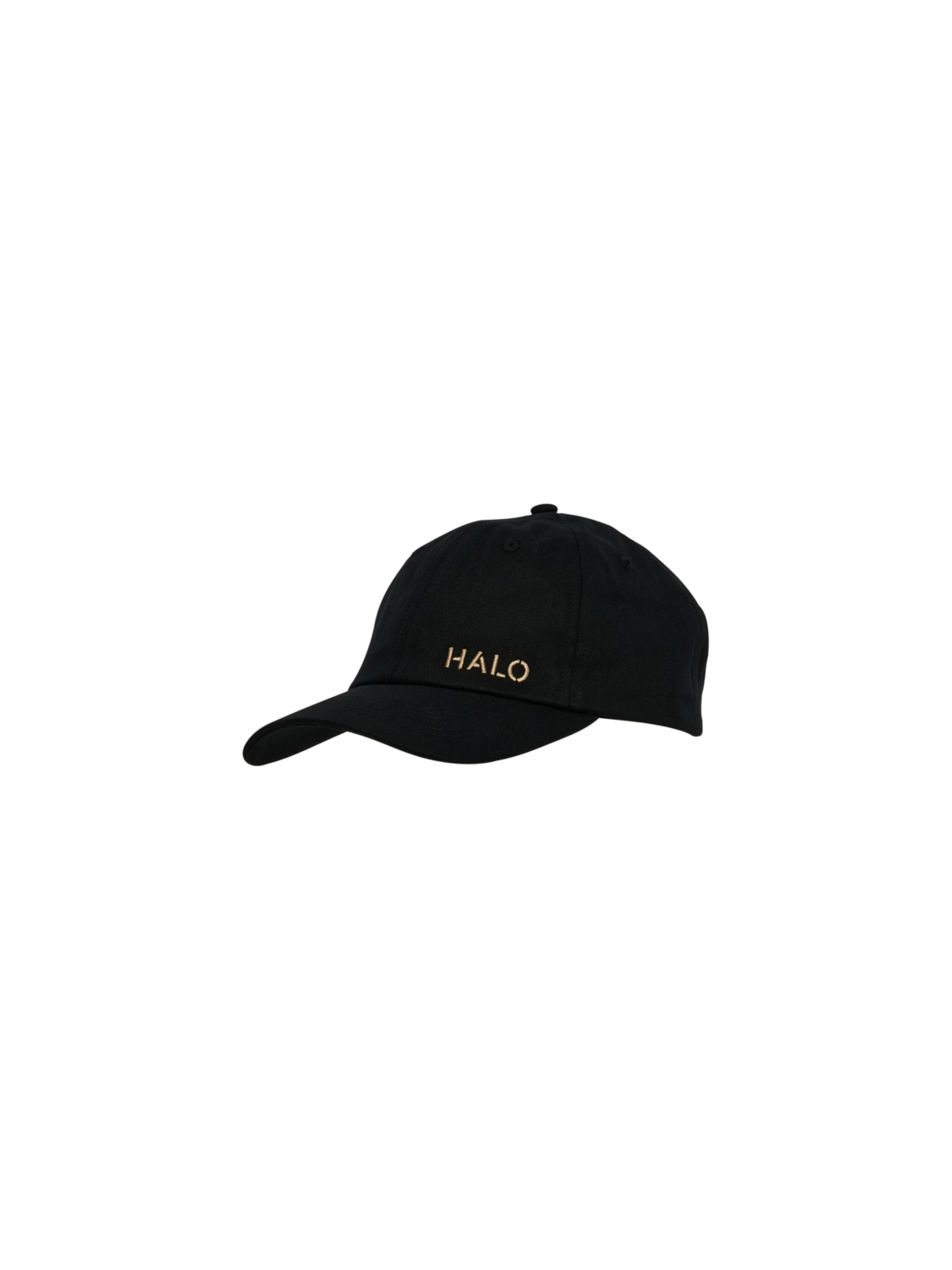 HALO COTTON CAP, BLACK/MARSHMALLOW, packshot