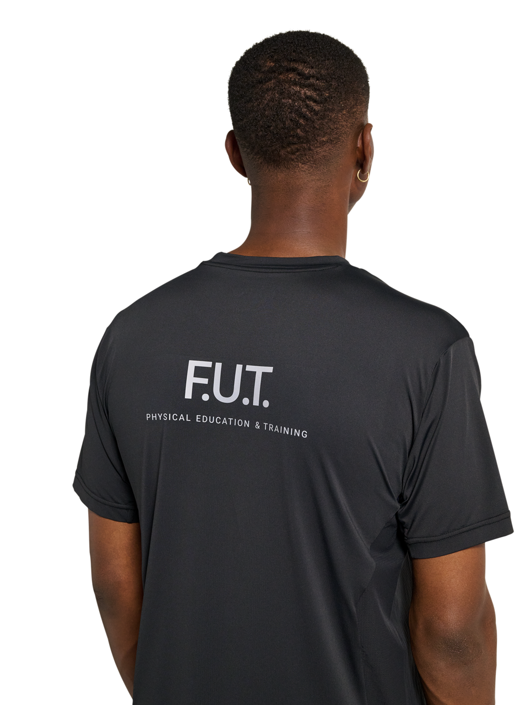 HALO SCOUT SS T-SHIRT, BLACK, model