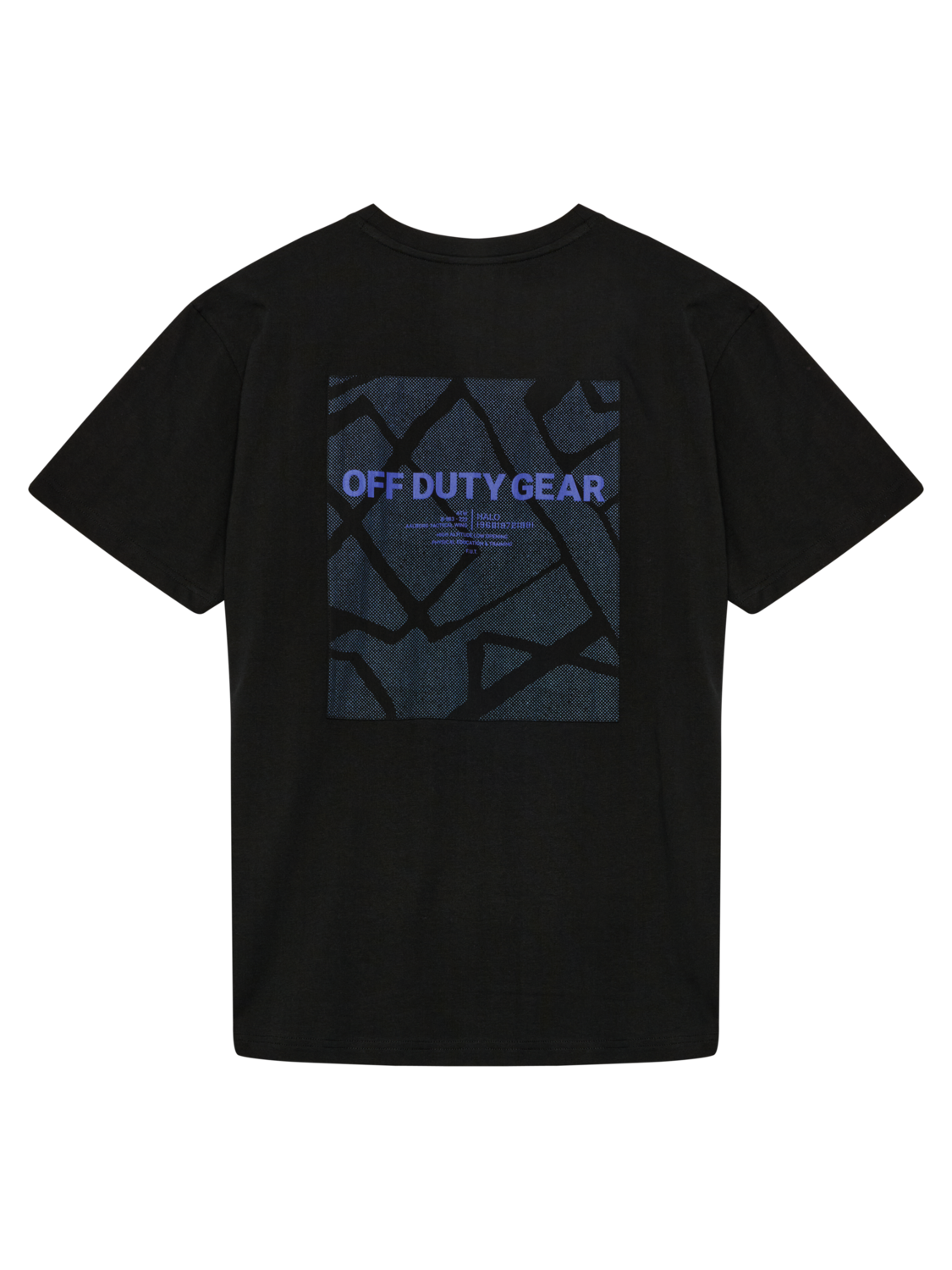 HALO PATCH GRAPHIC T-SHIRT, BLACK, packshot