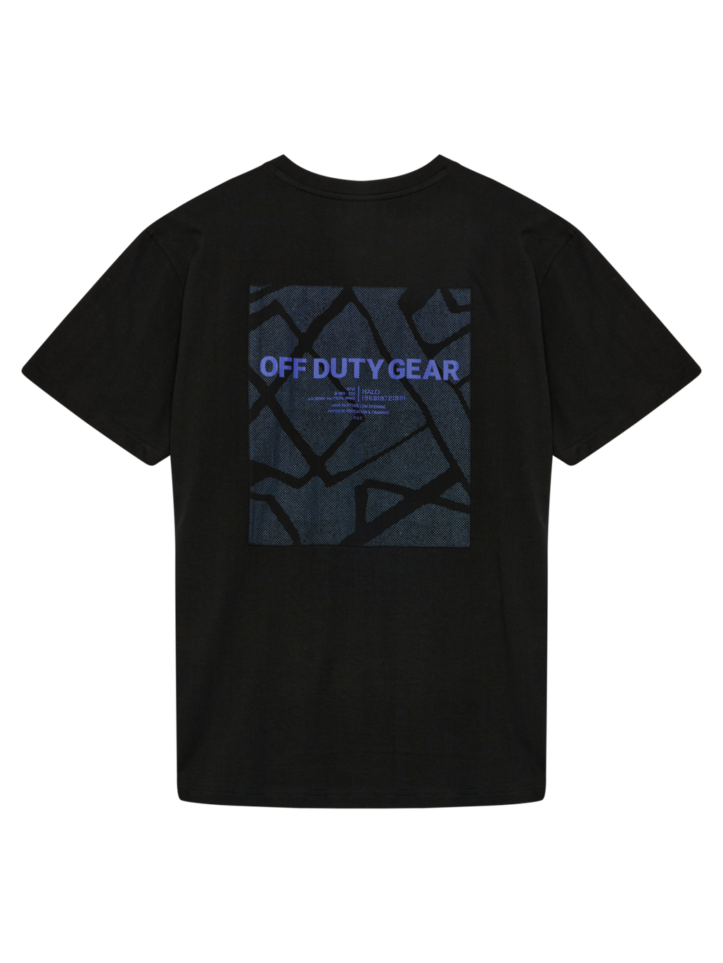 HALO PATCH GRAPHIC T-SHIRT, BLACK, packshot