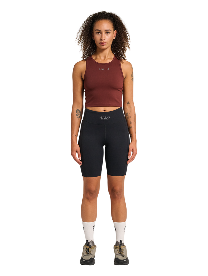 HALO WOMEN TRAINING SPRINTERS, BLACK, model