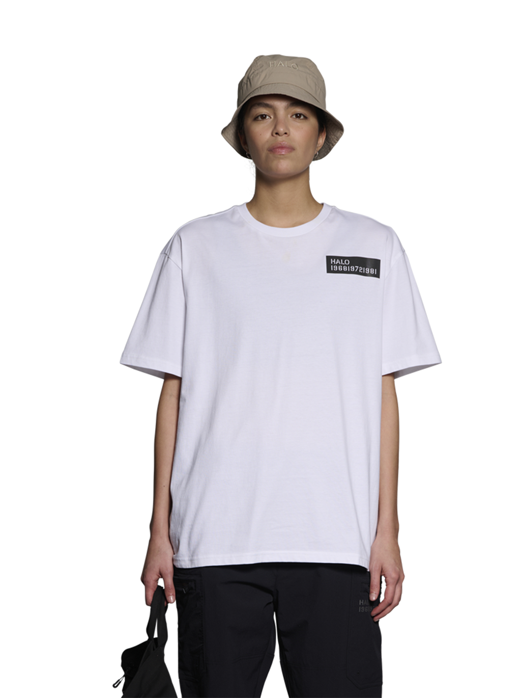 HALO 223 GEAR T-SHIRT, WHITE, model