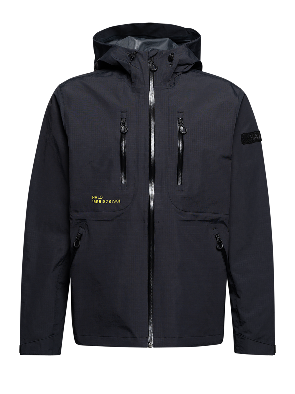 HALO ASSET JACKET, BLACK, packshot