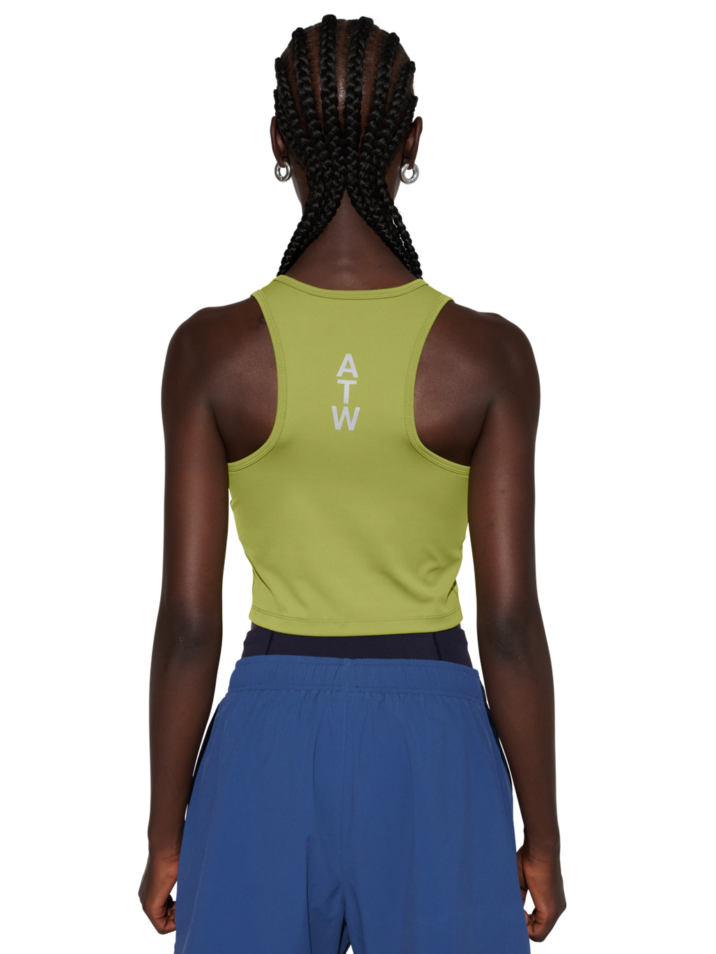 HALO WOMEN TRAINING TOP, TURTLE GREEN, model