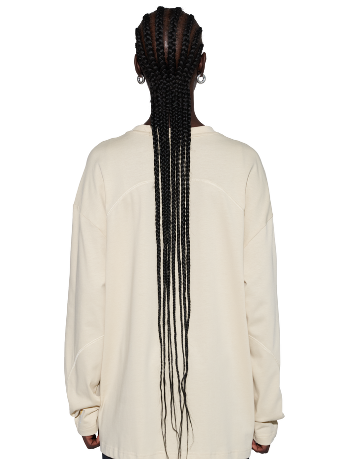 HALO CORDURA L/S T-SHIRT, OYSTER GRAY, model