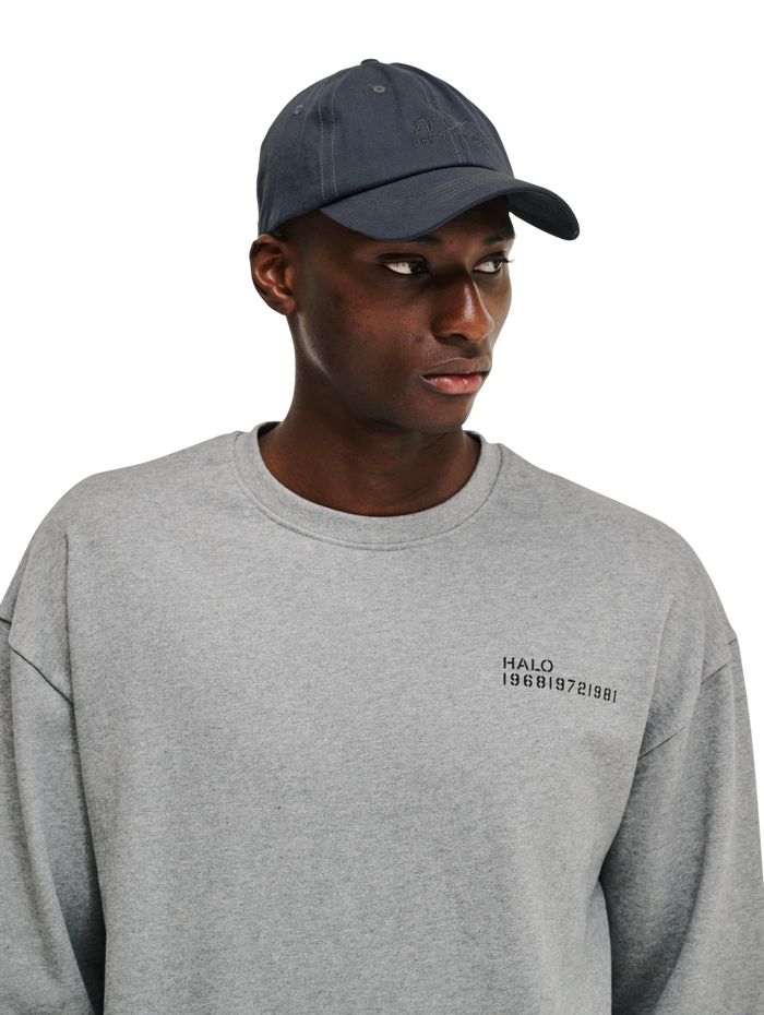 HALO COTTON CAP, DARK SLATE, model