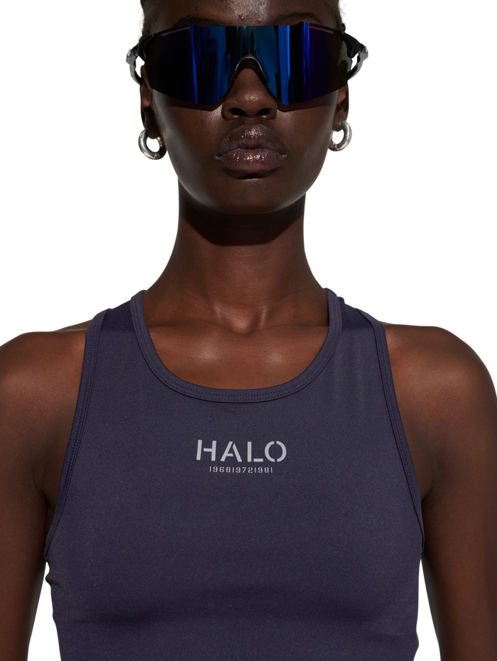 HALO WOMEN TRAINING TOP, DEEP WELL/DEEP WELL, model