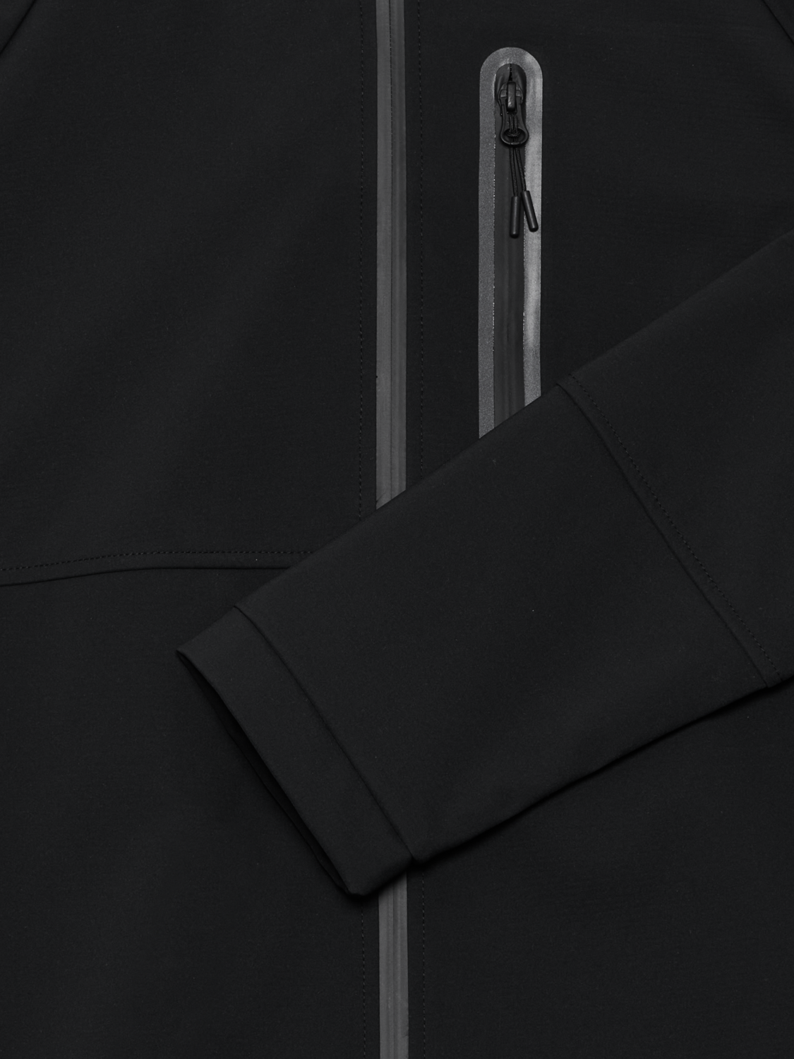 HALO ELITE SOFTSHELL JACKET, BLACK, packshot