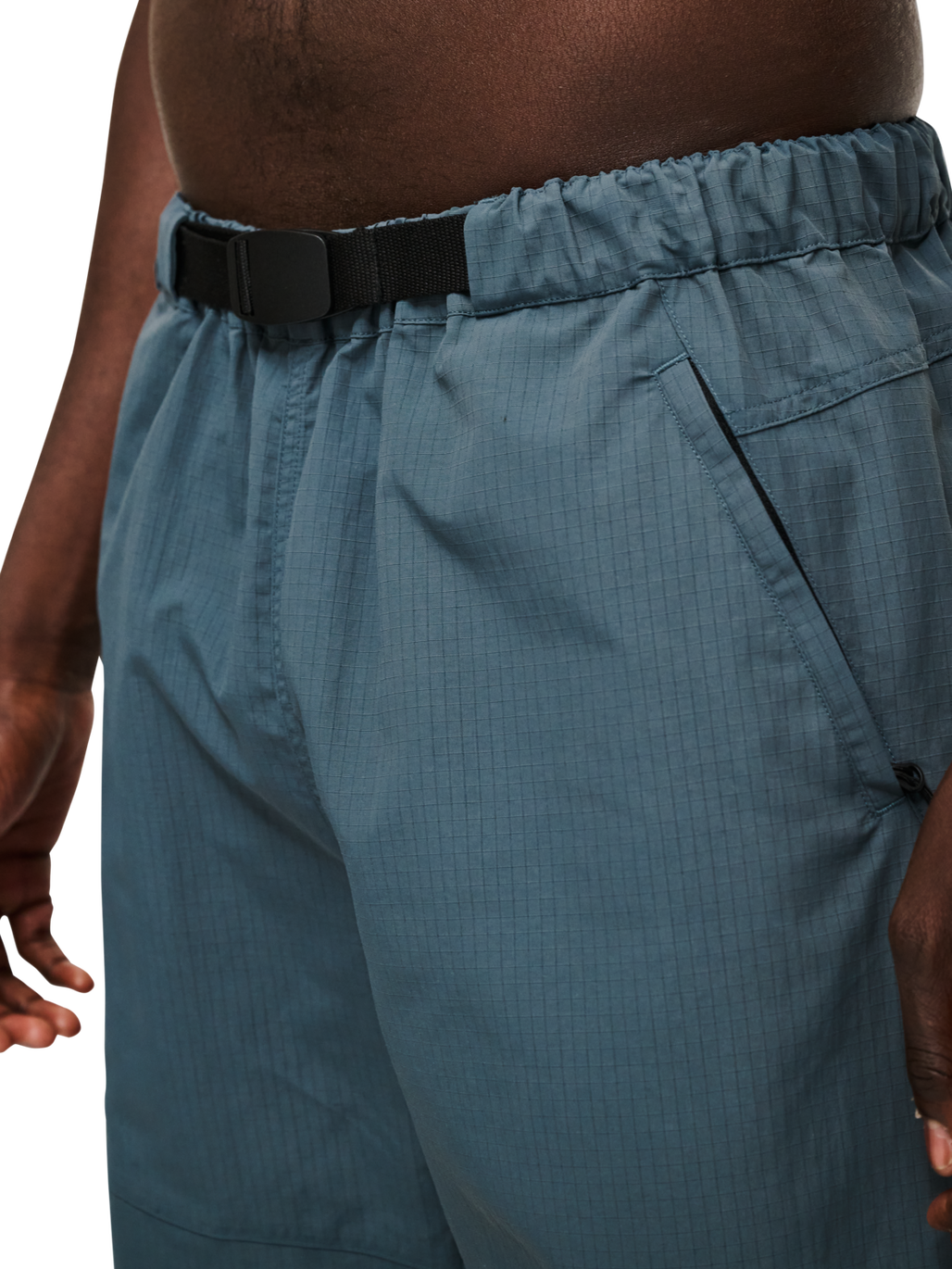 HALO ASSET SHORTS, DARK SLATE, model