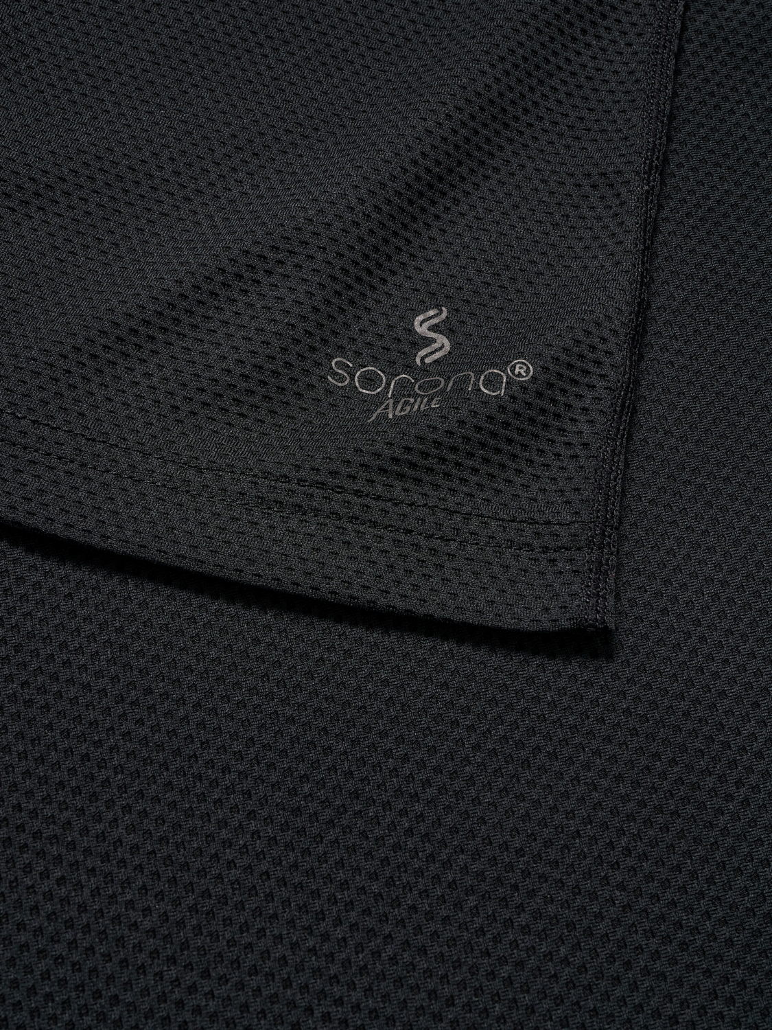 HALO SORONA HALF ZIP, BLACK, packshot