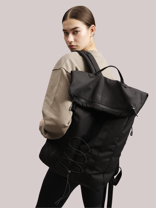 HALO DURA BACKPACK, BLACK, model