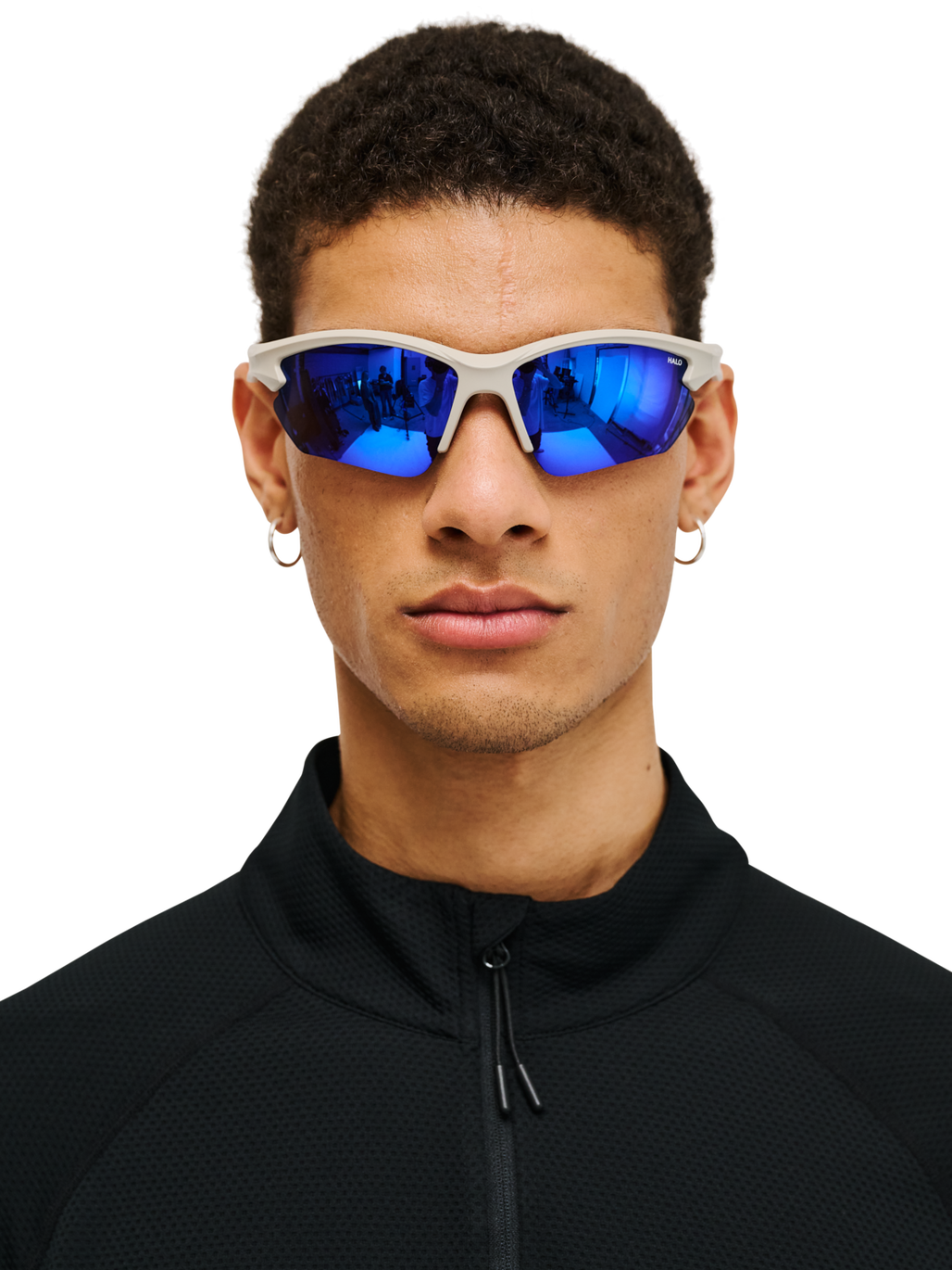HALO X MESSY WEEKEND SUNGLASS NO 1, !BLUE HEAVEN, model