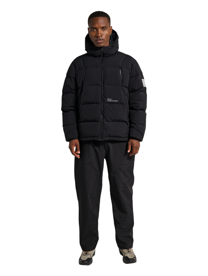 HALO MAVERICK DOWN JACKET, BLACK, model