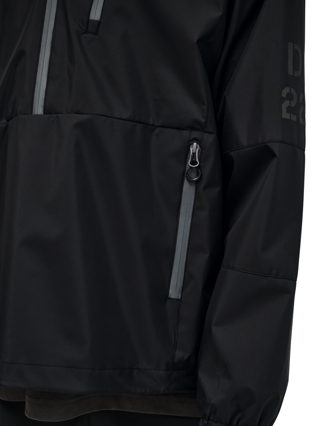 HALO DBU  DEFENSE ANORAK, BLACK, model