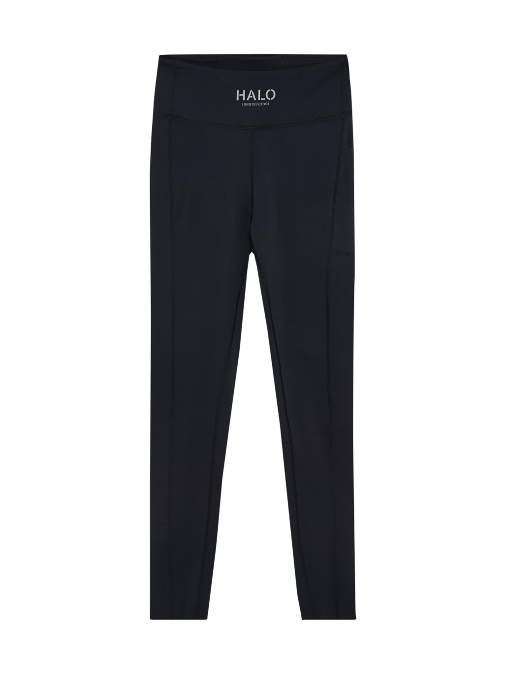 HALO WOMEN TRAINING TIGHTS, BLACK, packshot